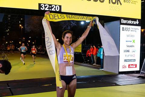 Marta Galimany bat le record catalan du 10 km lors de la B100 Cursa dels Nassos